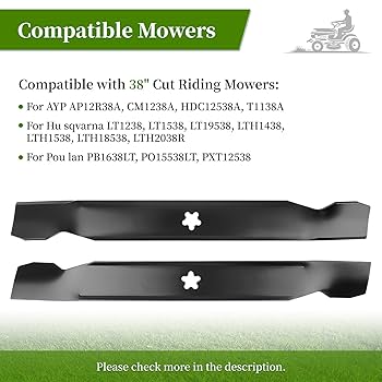 GENERATIONS - pi☆ Amazon.com : Husqvarna Sears Poulan AYP Mower Blade 193957